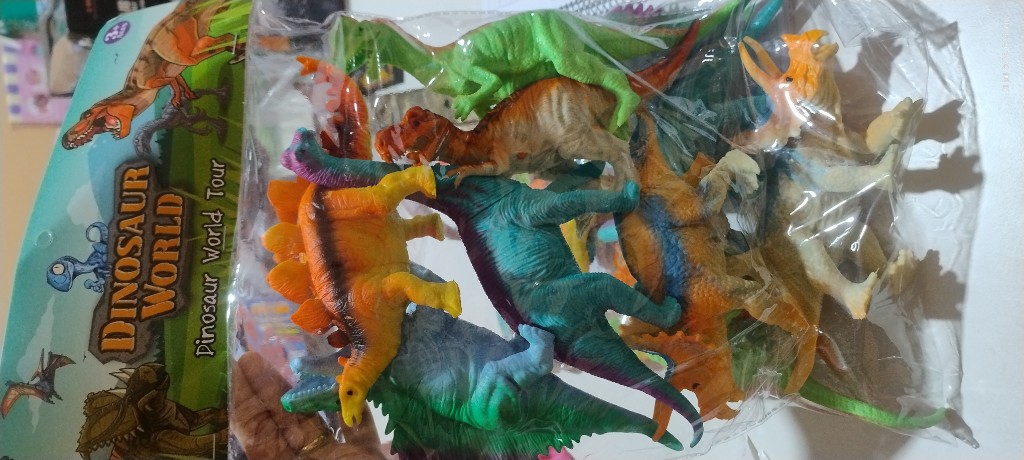 J0302 Bolsa Dinos grande fosforecente