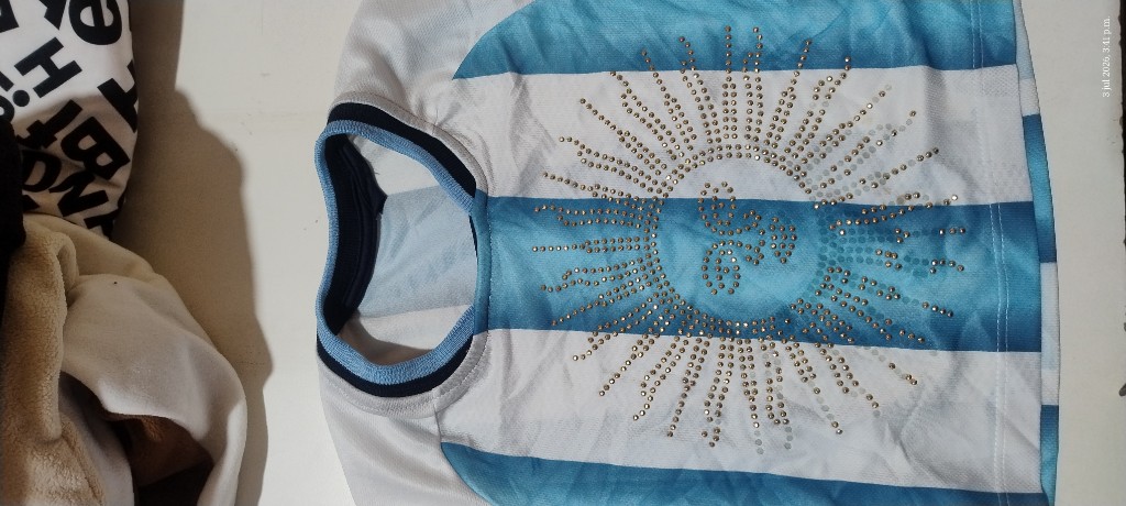 A0127 Camisetas Arg. Brillo