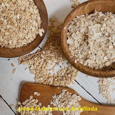 Avena instantanea arrollada