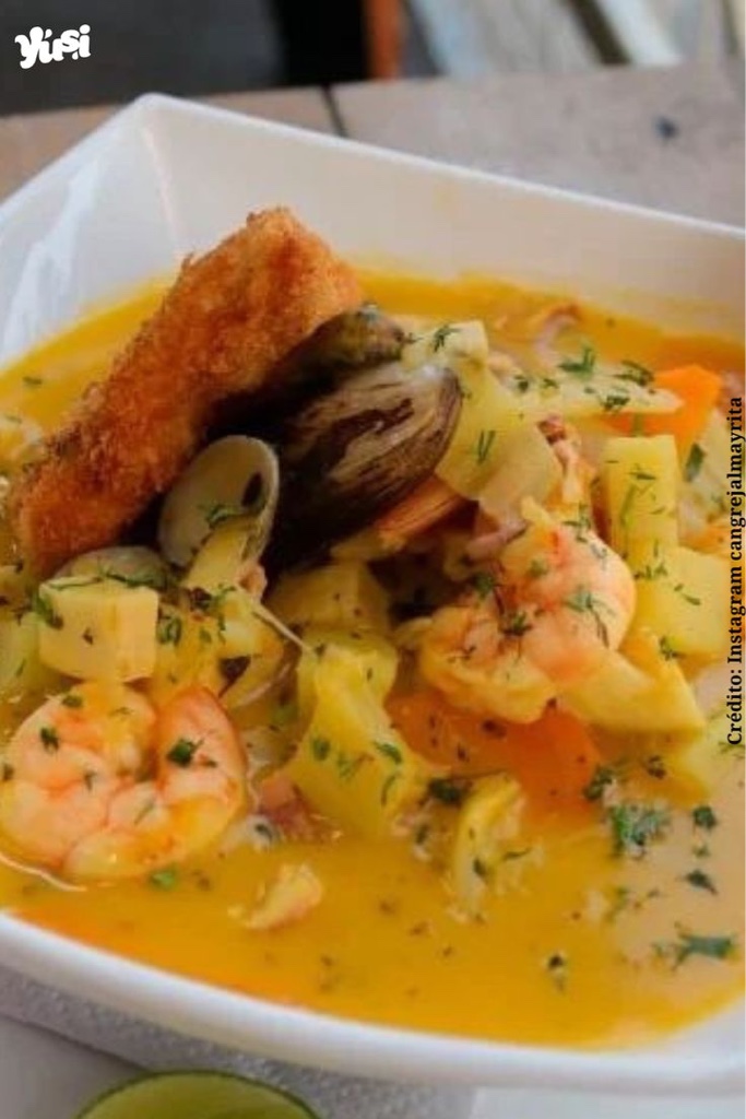 Chupe de mariscos