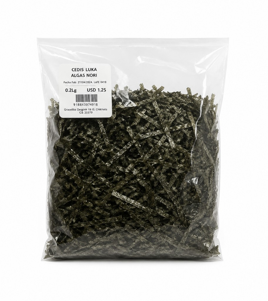 ALGA NORI CORTADA
