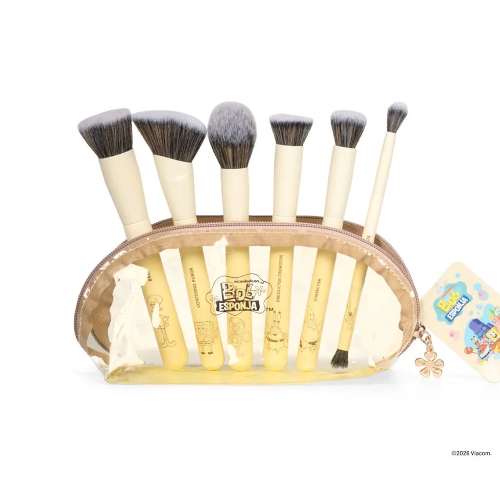 Kit Brochas Piña Bob Esponja