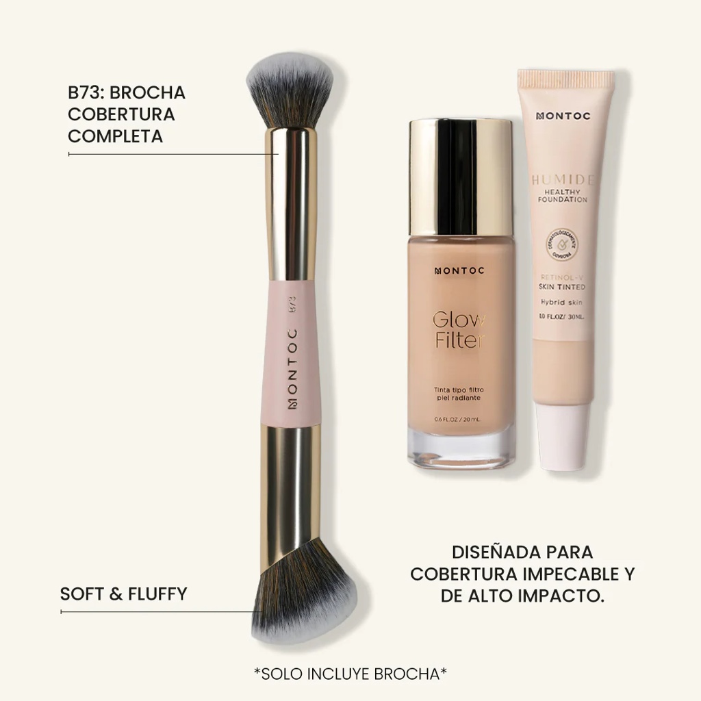 BROCHA B73(BASES Y POLVOS) MONTOC
