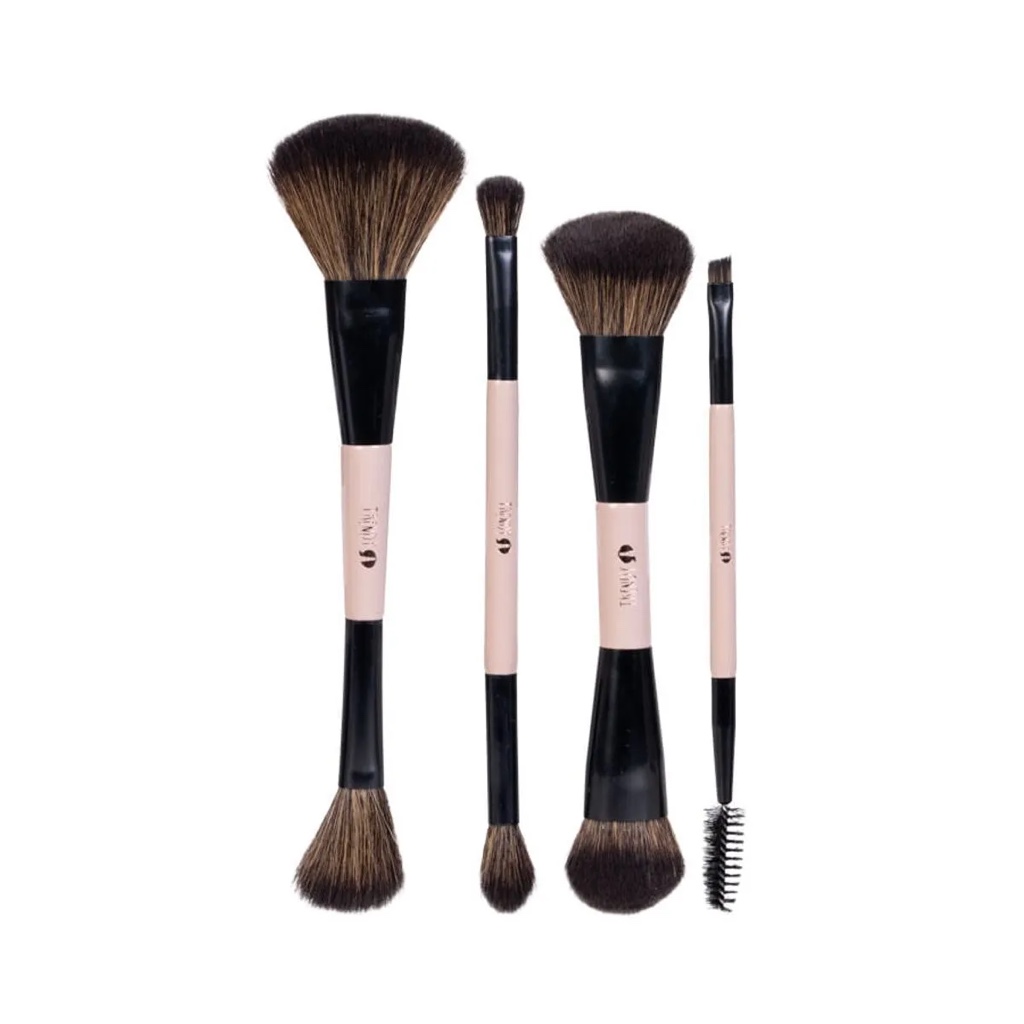 Kit Brochas X 4 Brown