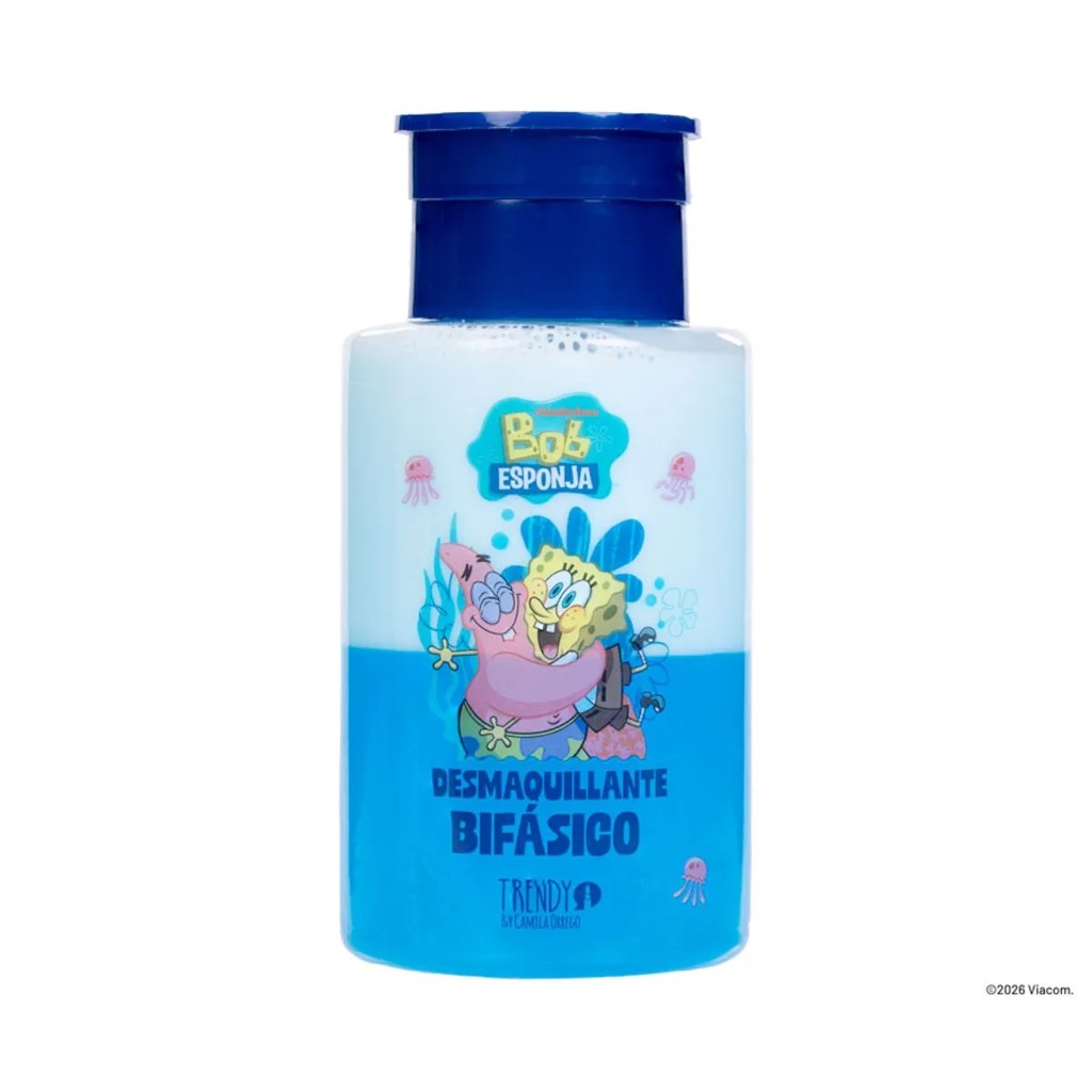Desmaquillante Bifasico Bob Esponja