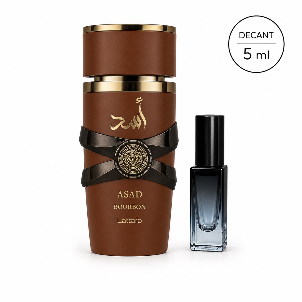 Decants Lattafa Asad Bourbon