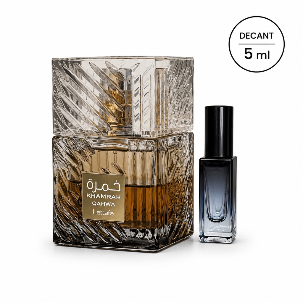 Decants Lattafa Khamrah Qahwa