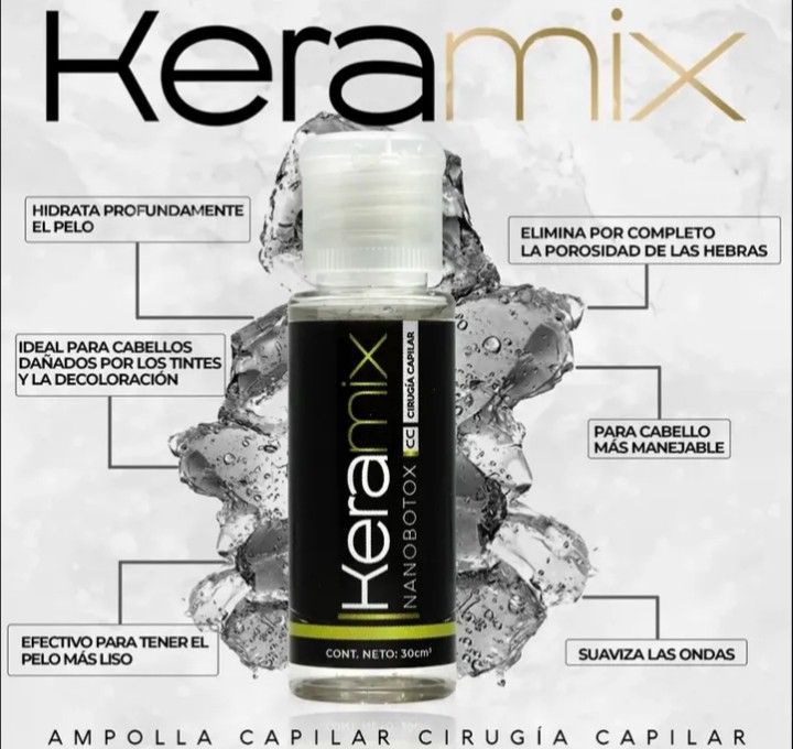 Ampolla Cirujía Capilar Keramix