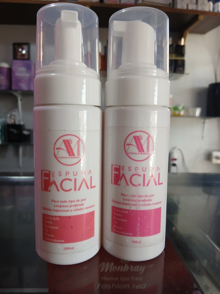 Espuma facial Amarantha