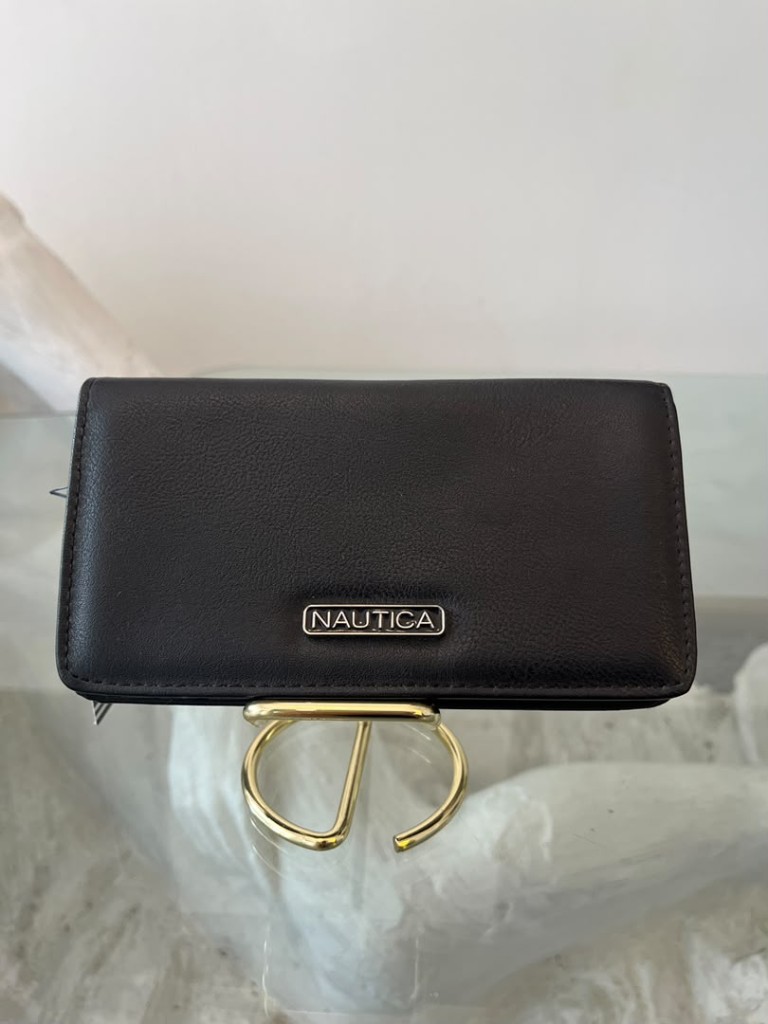 Monedero Mediano Náutica color Negro