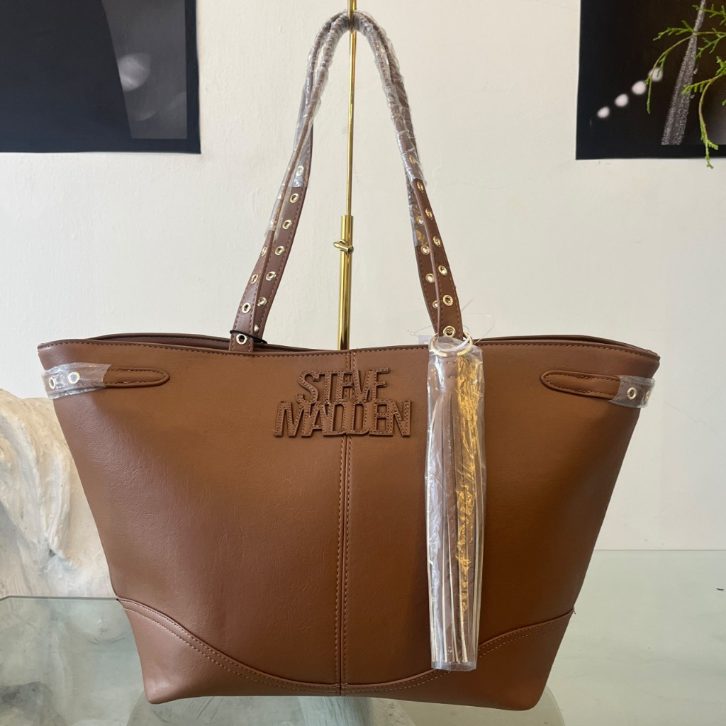 Cartera Tote Steve Madden Tono Camel