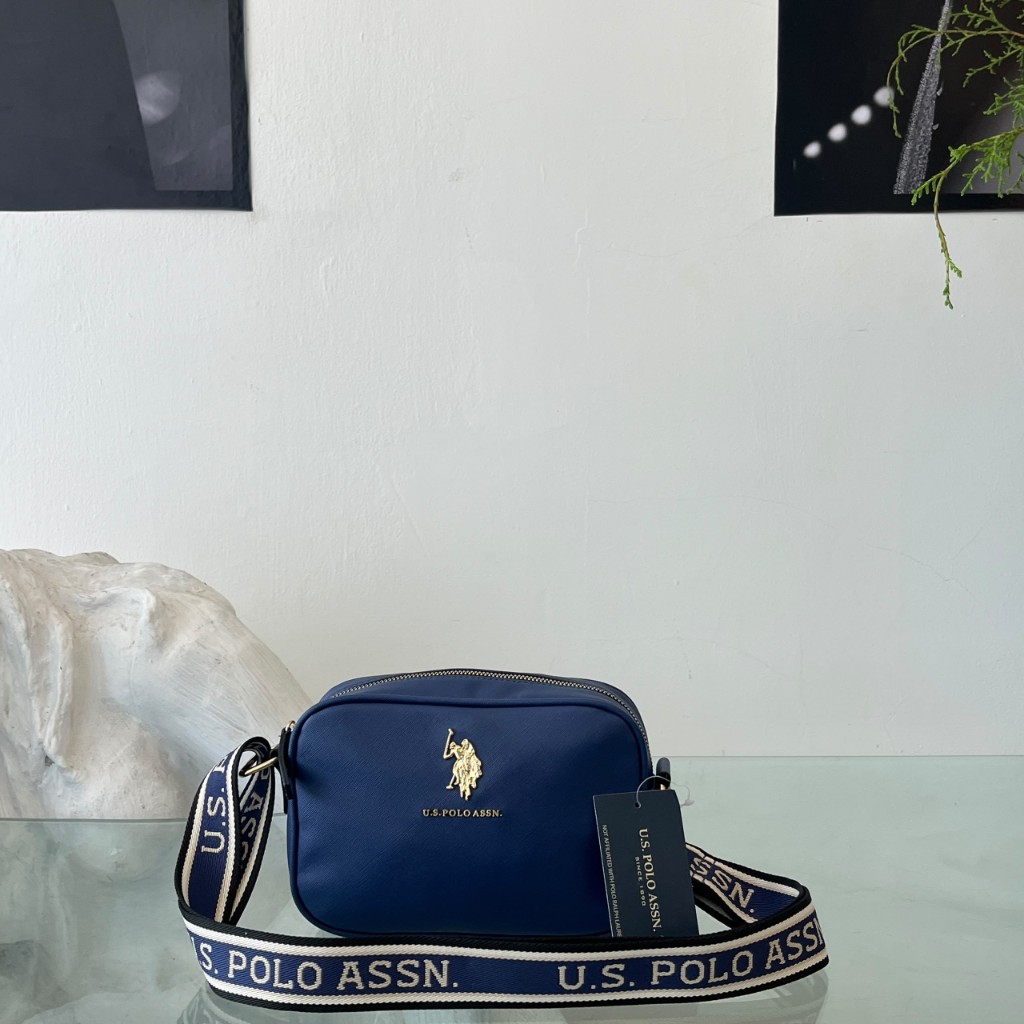 Bandolero U.S Polo Assn con strap Azúl  Navy