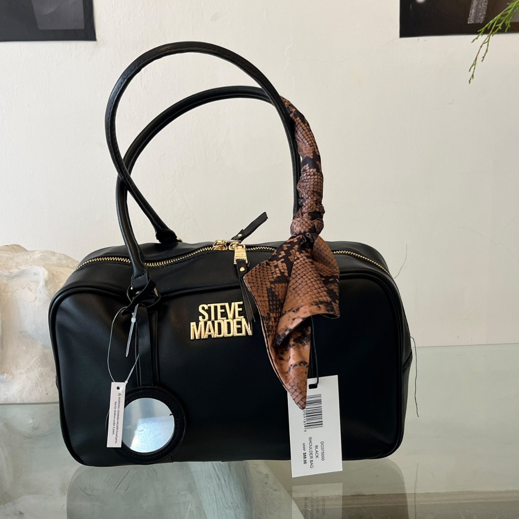 Cartera de Hombro Steve Madden Con Pañuelo Cerpiente