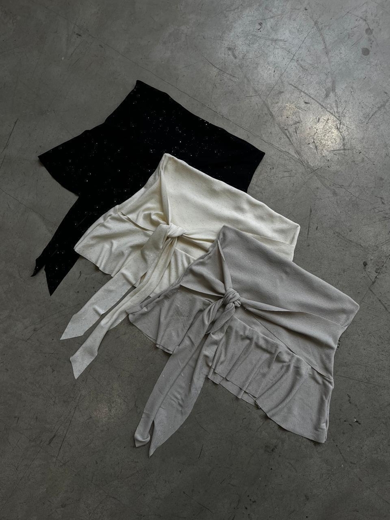 Pollera Kimi brillos