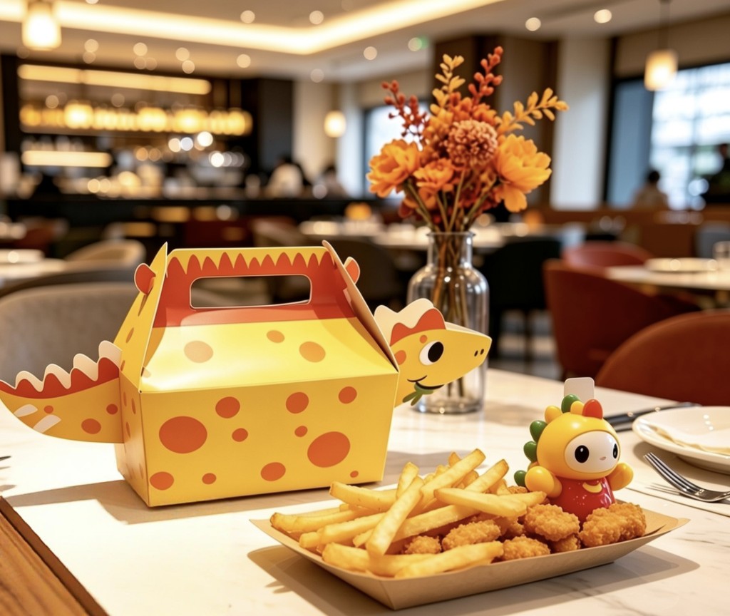 Menu infantil nuggets de pollo con juguete