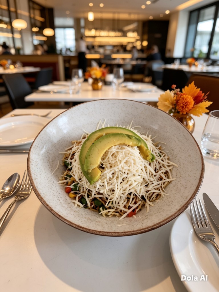 Ensalada fresca de pollo