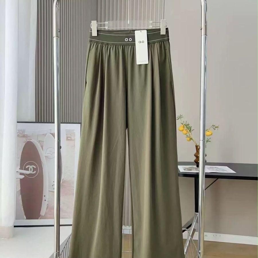 AO Olive Wide-Leg Pants S,L