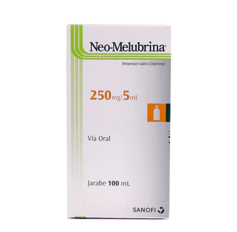 NEO MELUBRINA JARABE Metamizol sodico (Dipirona)