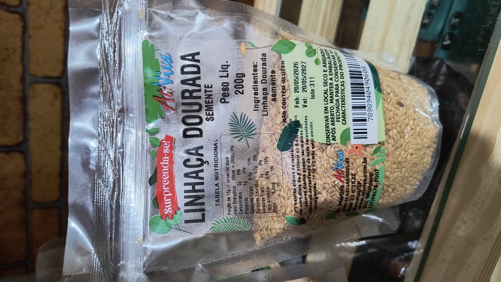 Linhaça dourada 200g