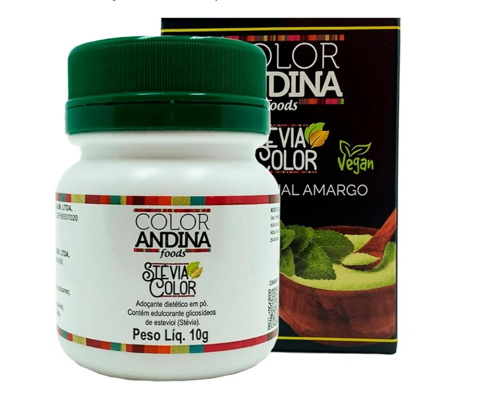 Adoçante Stevia em pó 10g