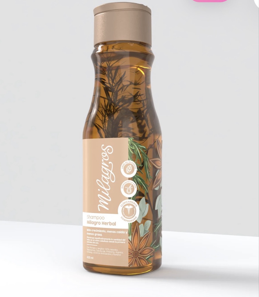 Shampoo herbal milagros