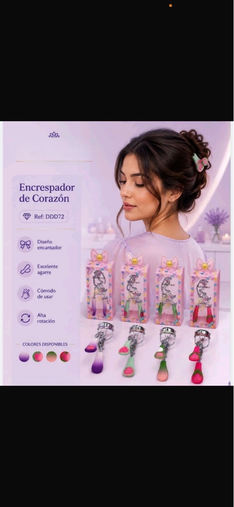 Encrespador corazones