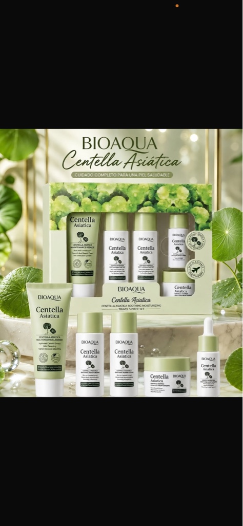 Kit Bioaqua mini centella asiática