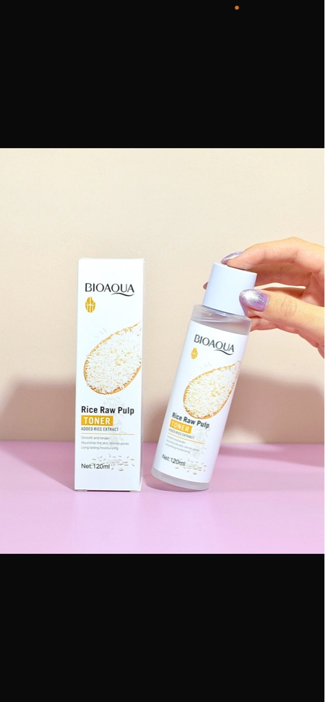 Tónico facial arroz Bioaqua