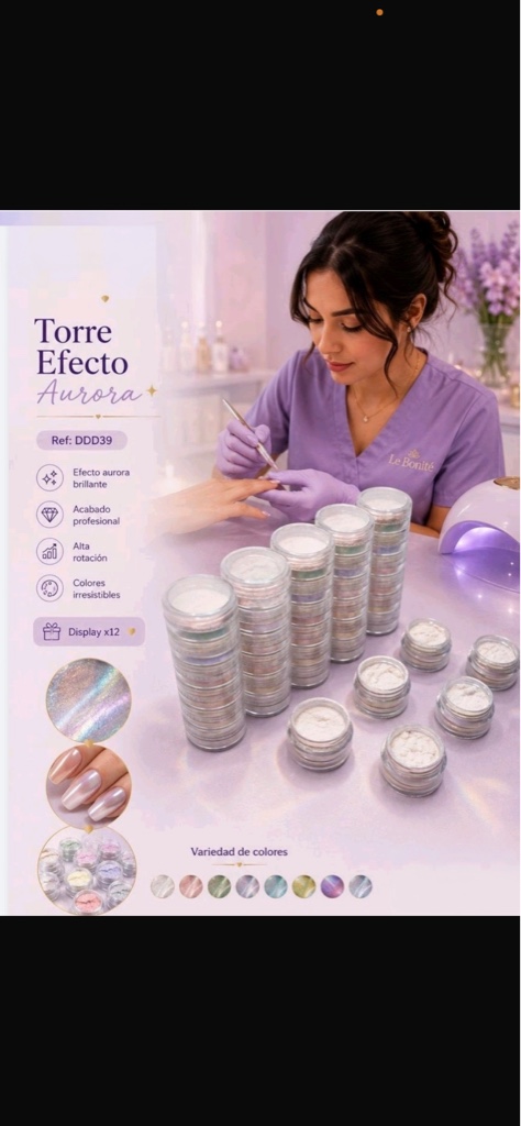 Torre x6 efecto aurora