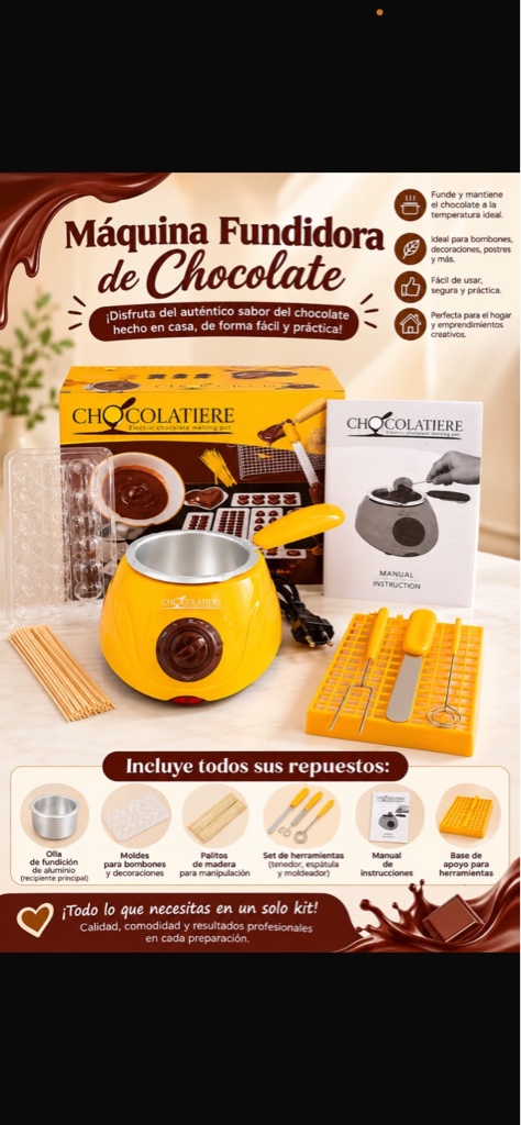 Fundidora de chocolate
