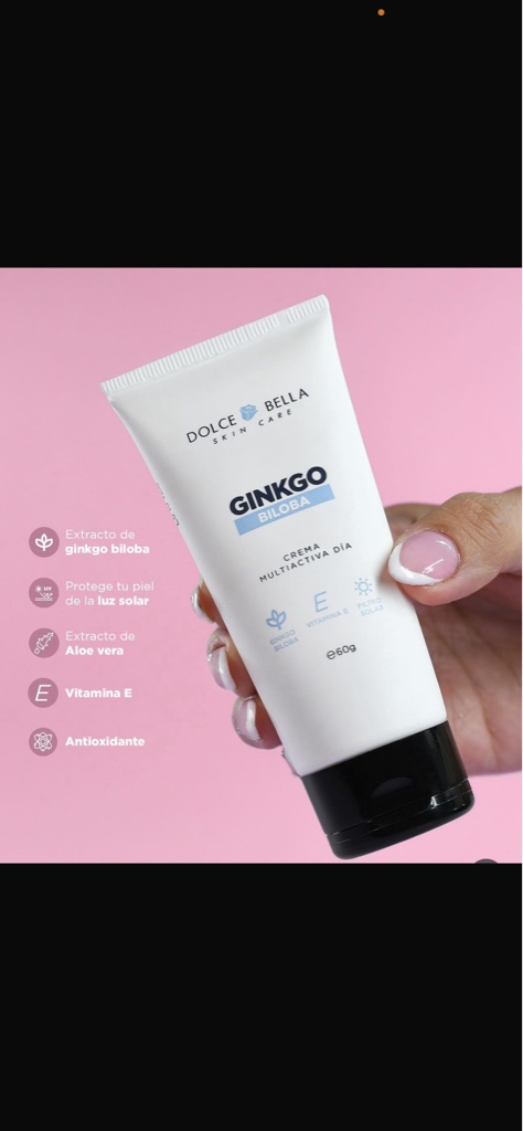 Crema Ginkgo biloba Dolce bella