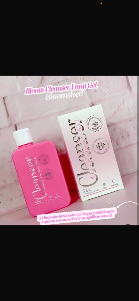 Bloom cleanser lumi gel bloomshell