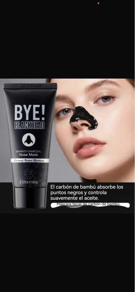 Mascarilla puntos negros