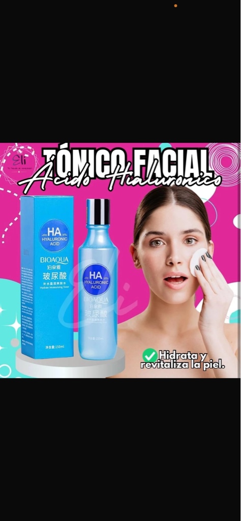 Tónico facial Bioaqua AH