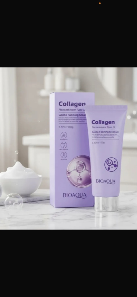 Jabón facial colageno Bioaqua
