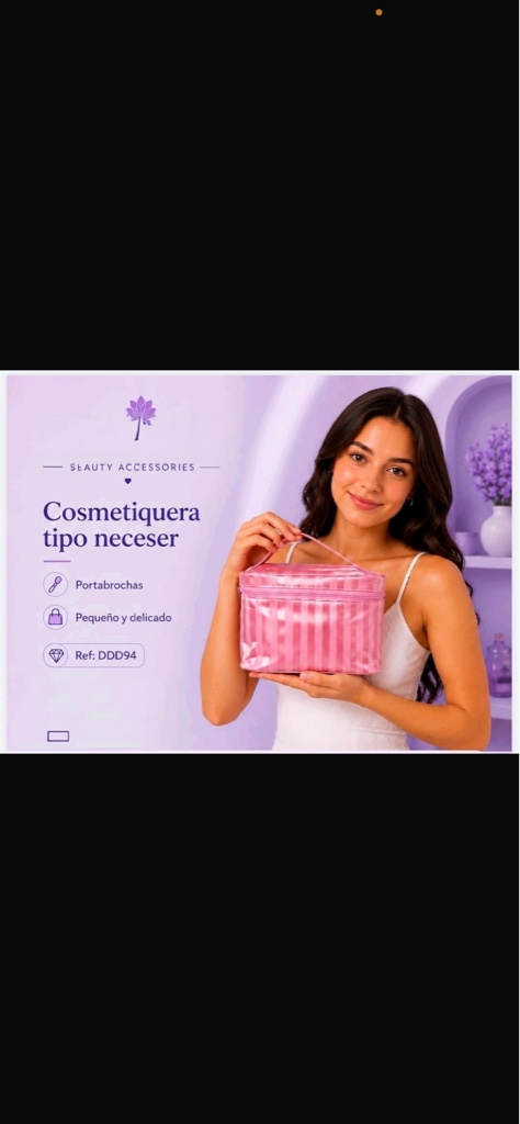 Cosmetiquera Tipo Neceser