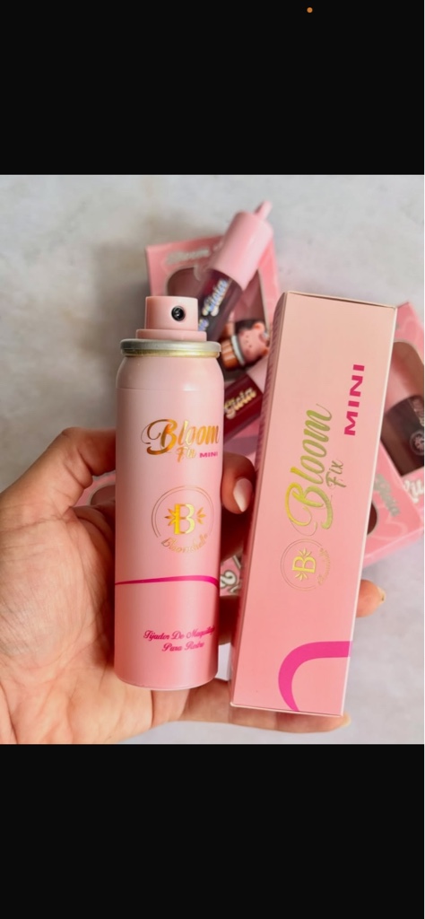 Fijador de maquillaje mini bloomshell