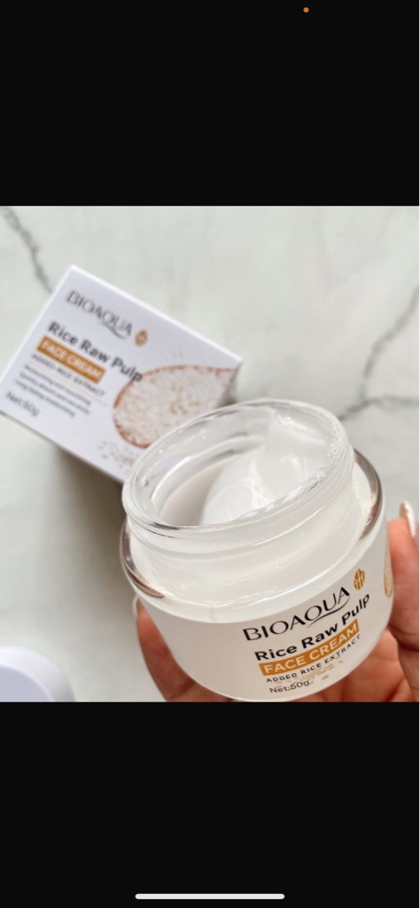 Crema hidratante Bioaqua arroz