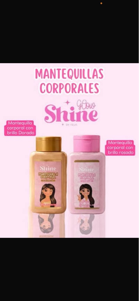 Mantequilla corporal Glow Shine