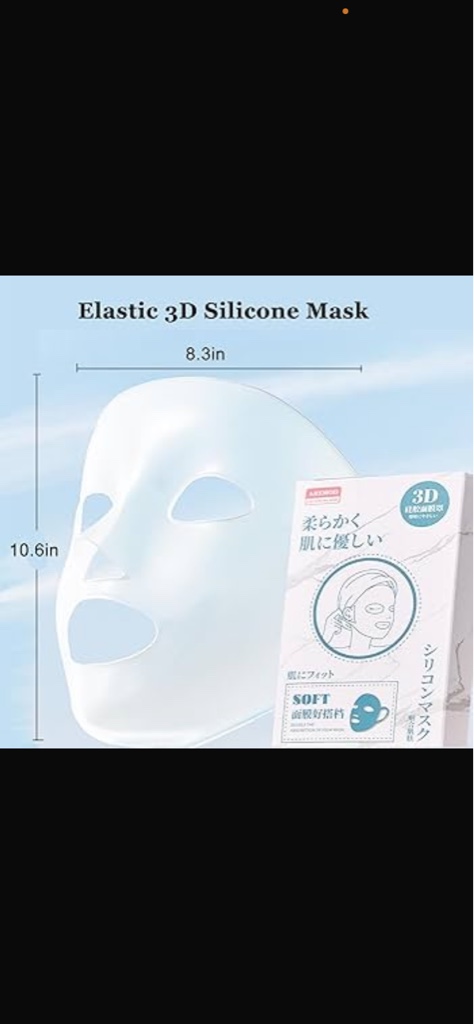 Mascarilla facial silicona
