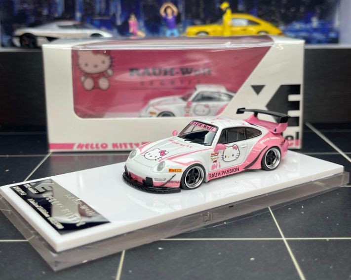 Hello Kitty Porsche 993 rosa