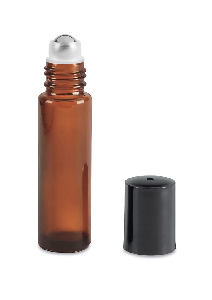 Roll On 5ml Ámbar Vidrio