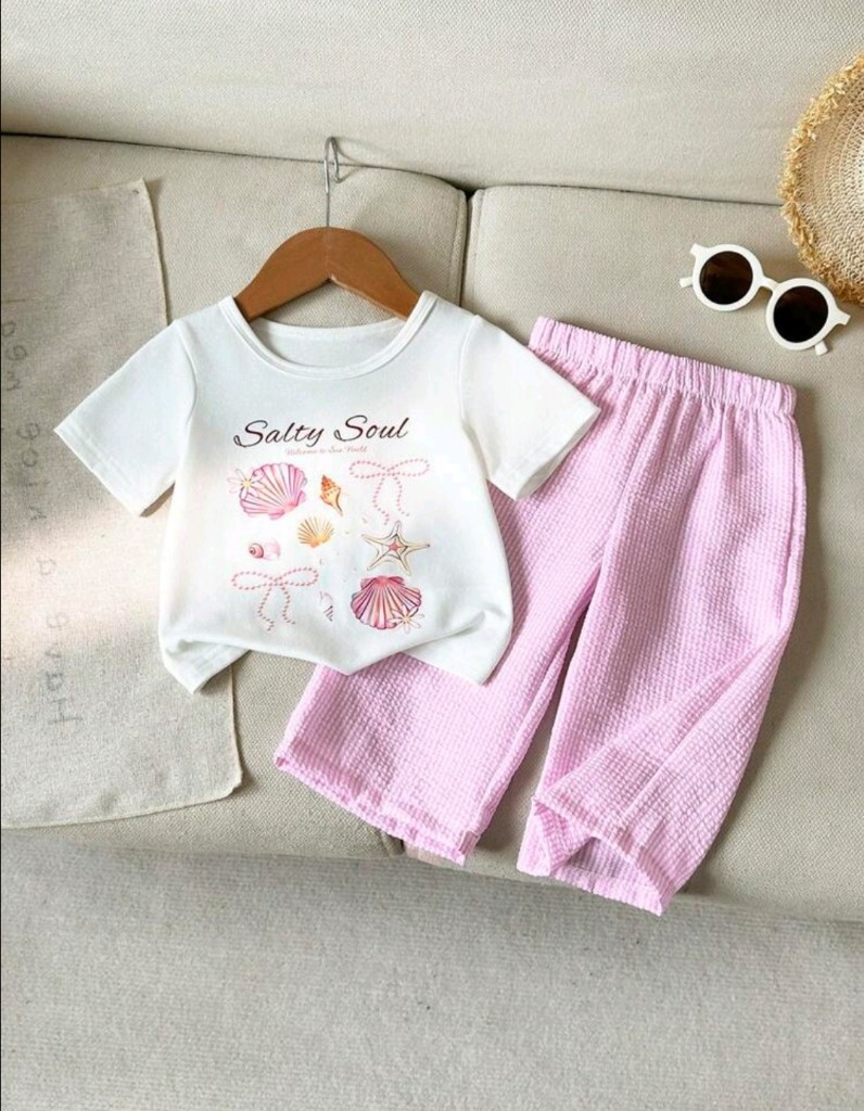 conjunto Salty Soul blanco rosa
