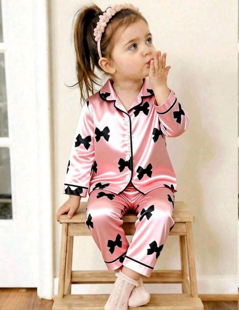 Pijama seda colores variados