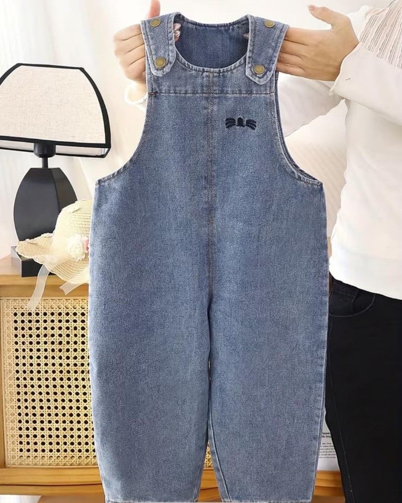 overol Enterizo denim azul