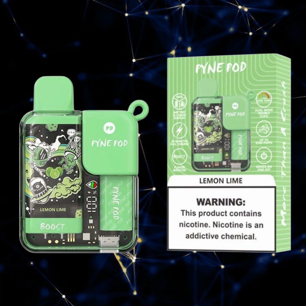 PYNEPOD 8,5k lemon lime