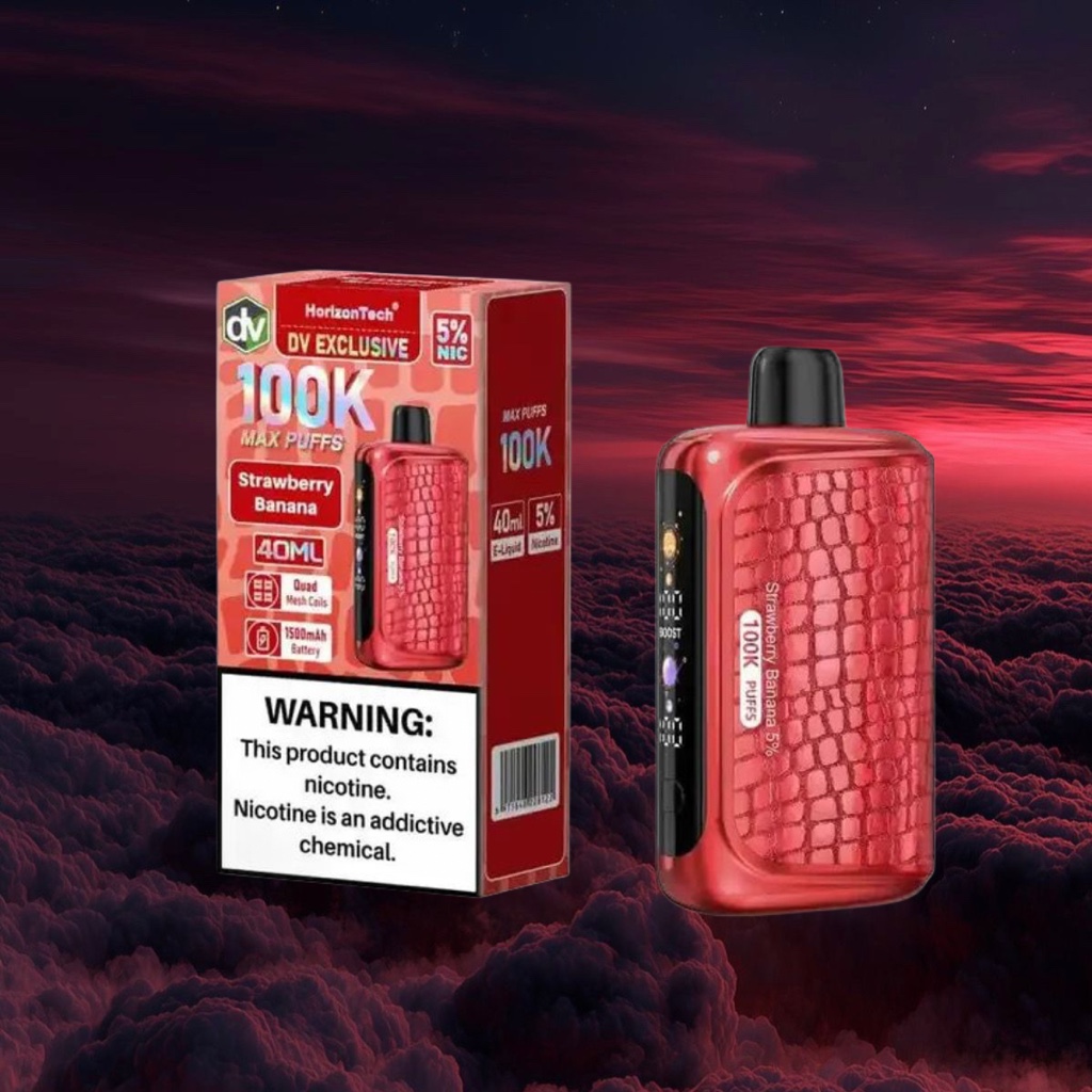 HORIZON TECH 100k strawberry banana