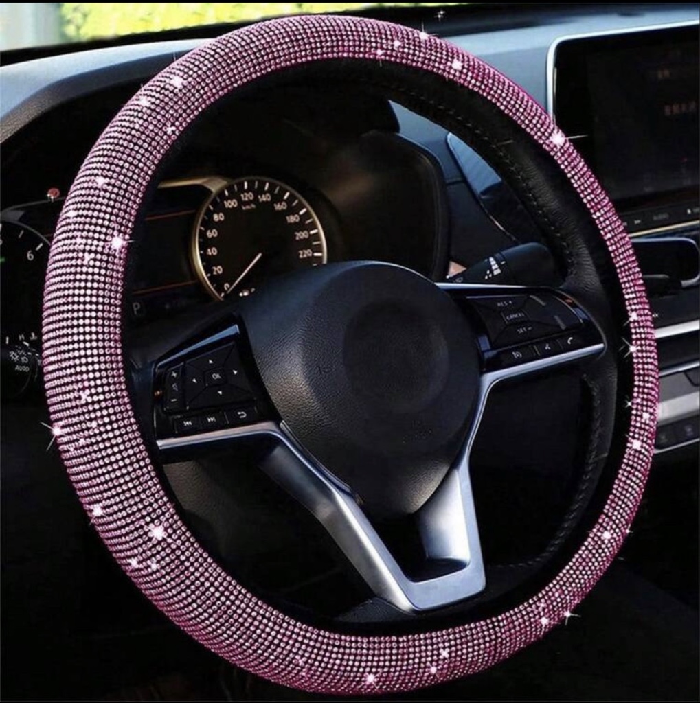 Cubre volante strass