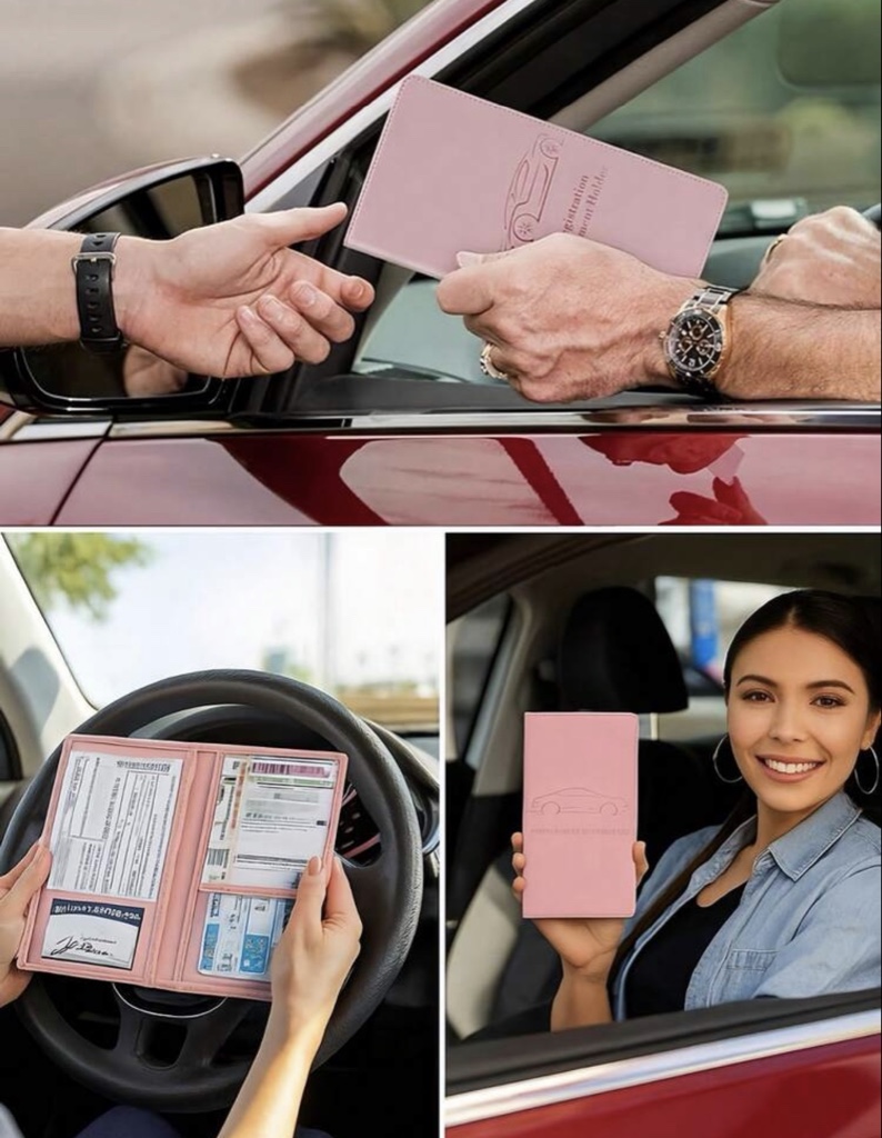 Porta documentos para auto