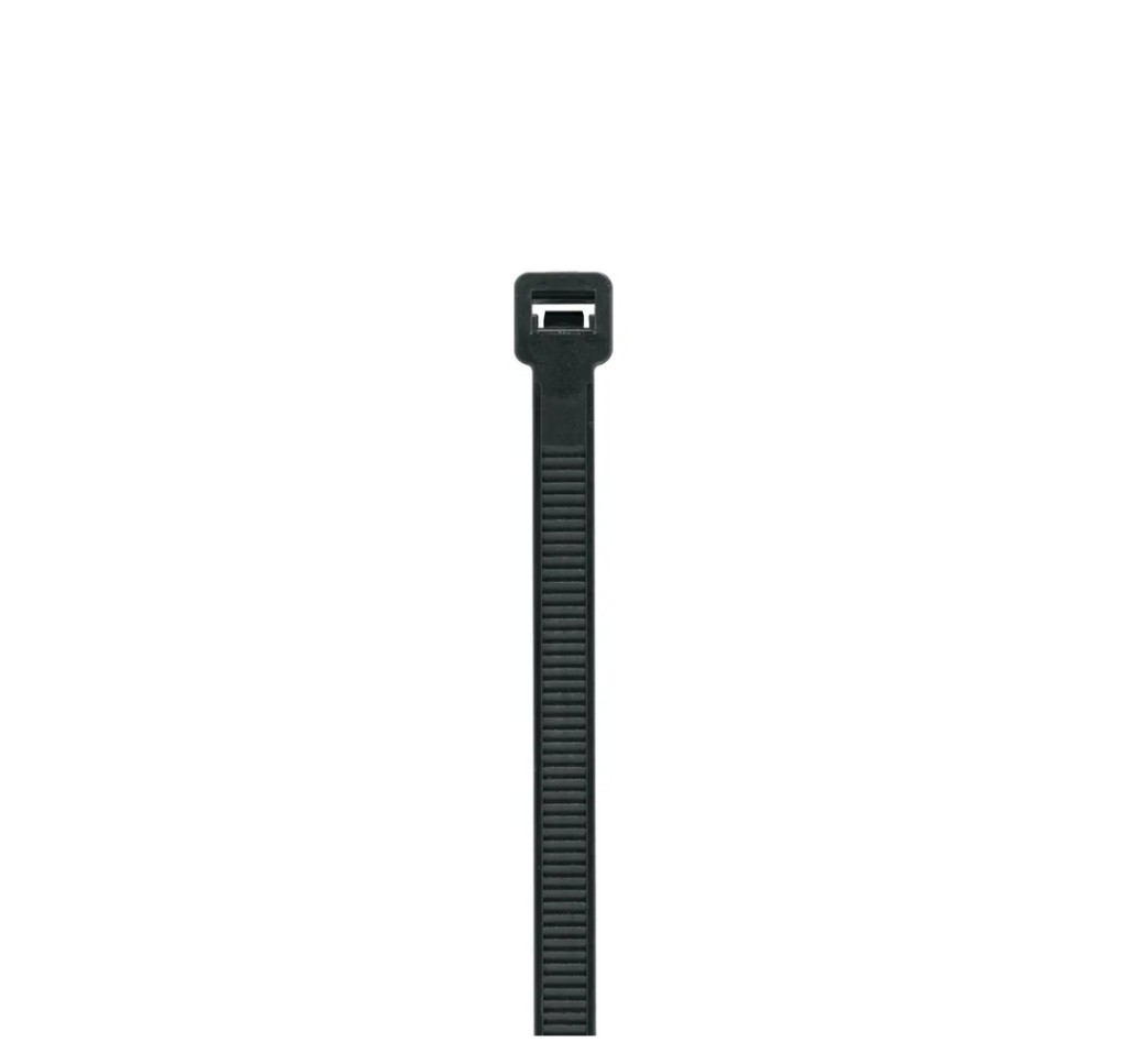 CINCHOS DE PLÁSTICO EN BOLSA, NEGRO, 10 PZAS, 120 LB